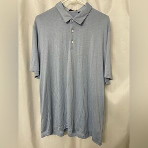 Theory Bron‎ C. Anemone Regular Fit Polo Shirt size XXL